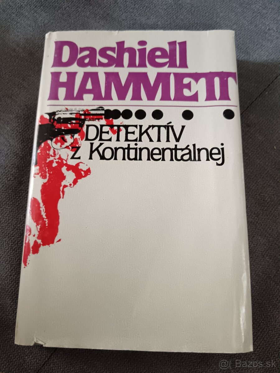 Predám knihu Detektív z Kontinentálnej, Dashiell Hammett