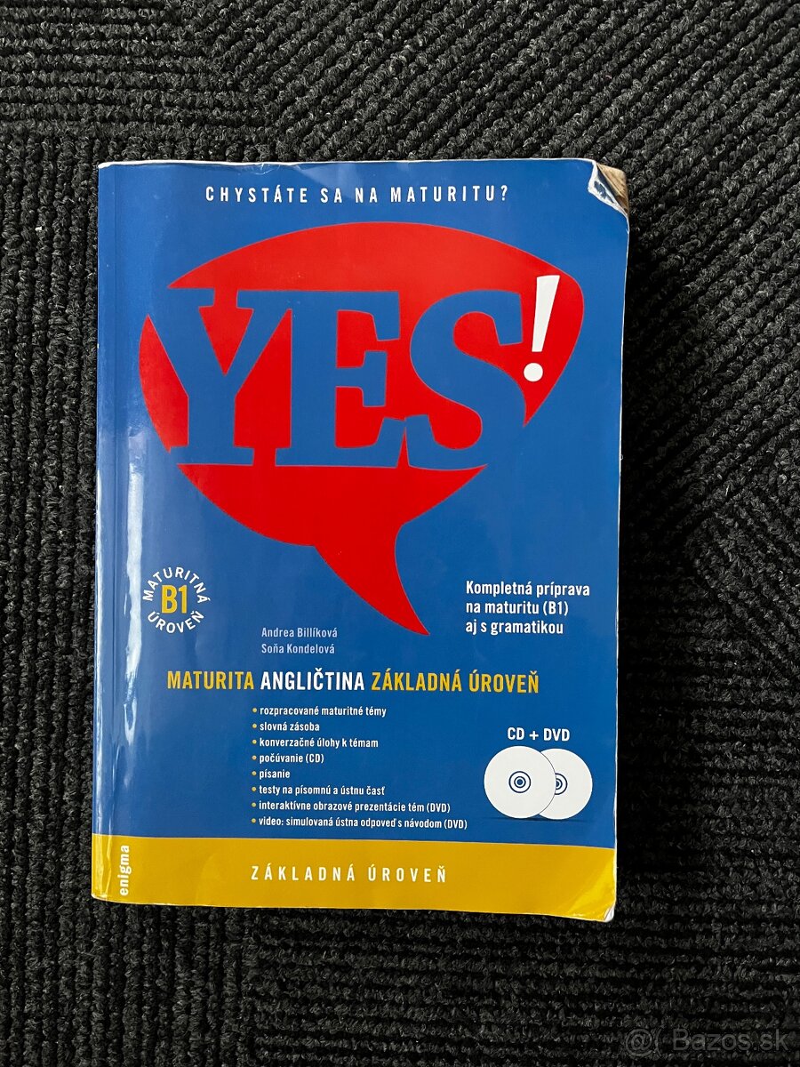 YES Angličtina – maturita – základná úroveň (B1)