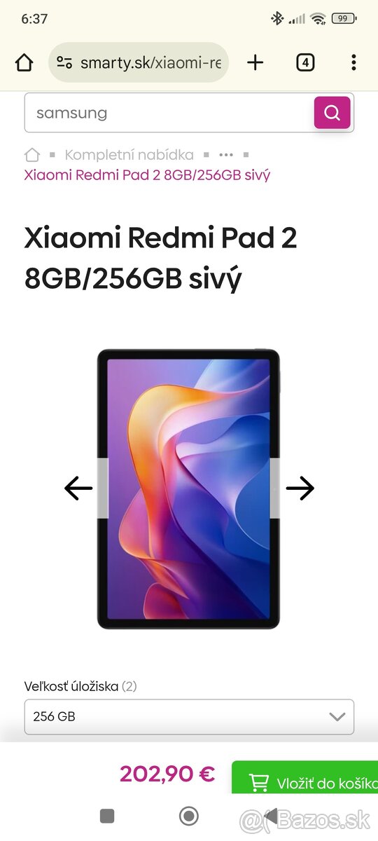 Tablet teda mi pad 2