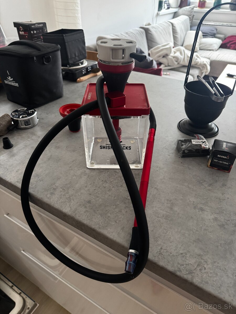 Vodna Fajka Shishabucks plus prislusenstvo Megapack