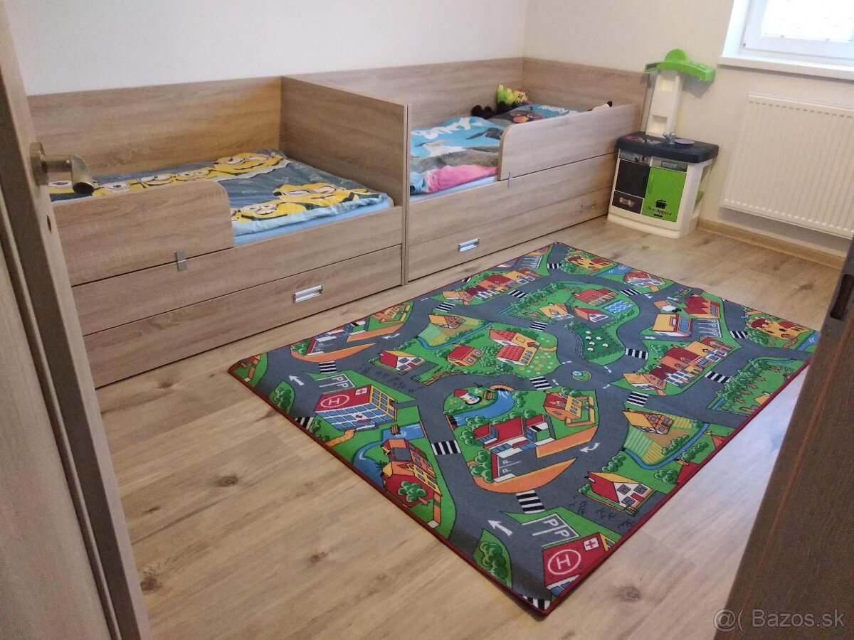 Jednolôžková posteľ - 2ks