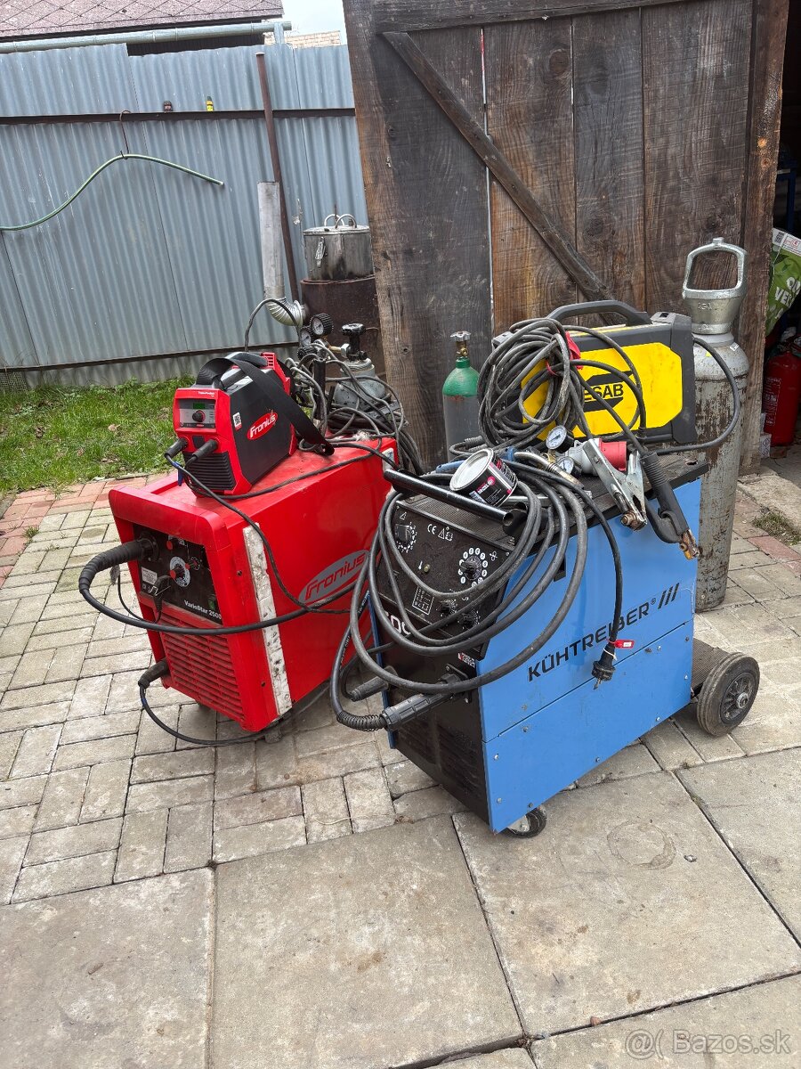 🔩 Predám profesionálne zváračky Fronius, Kühtreiber + menši