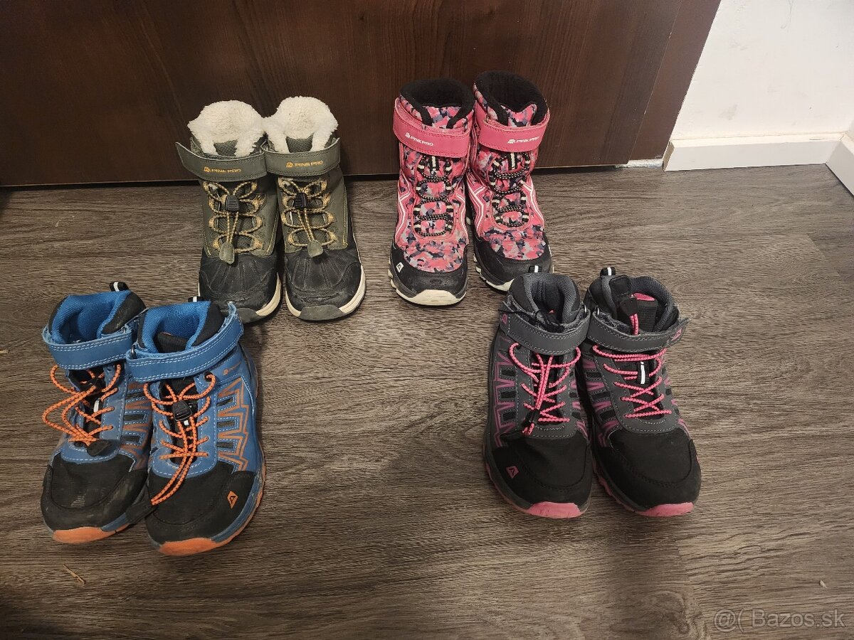 Predám čižmy Alpine Pro