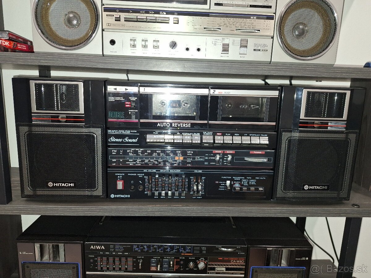 Hitachi  TRK-W550E rádiomagnetofón