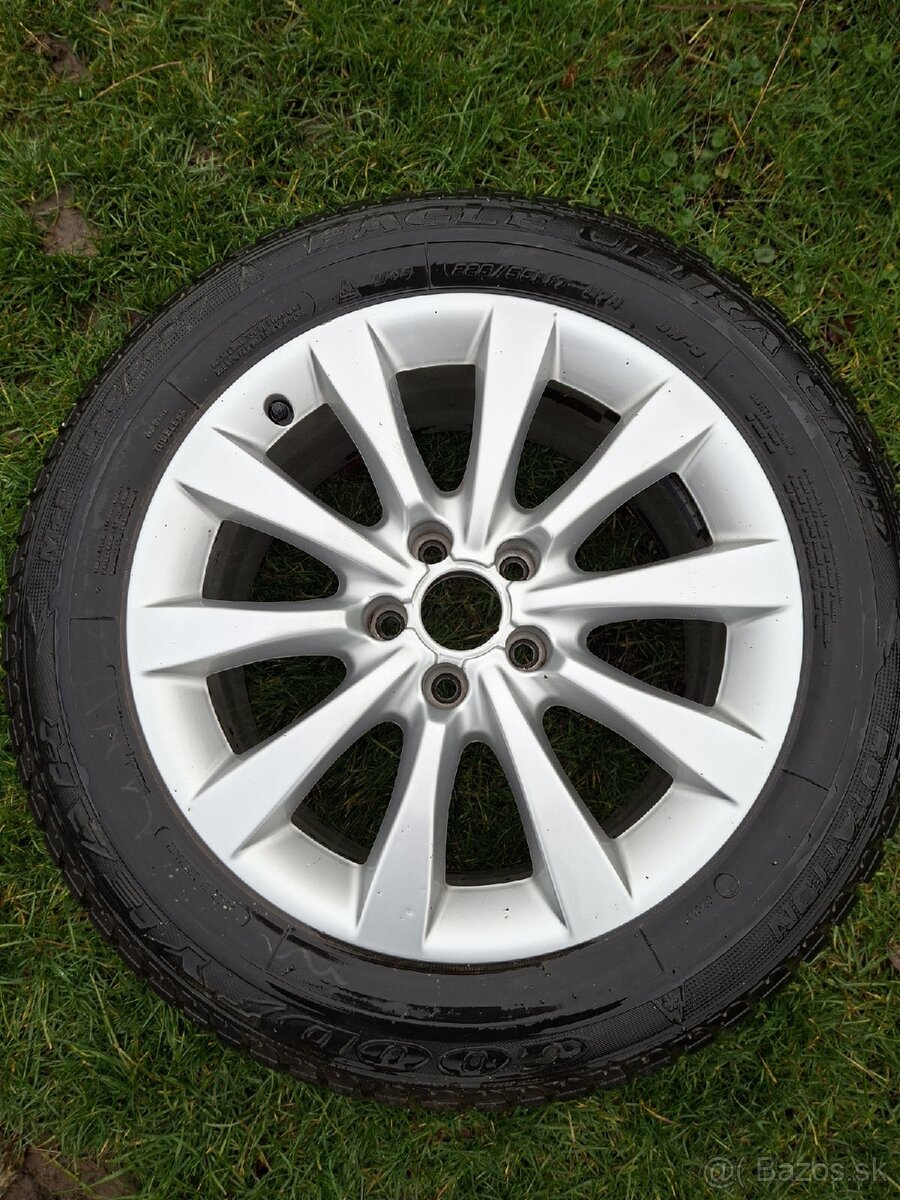 17" ALU 5x112 AUDI + zimné 225/55 r17