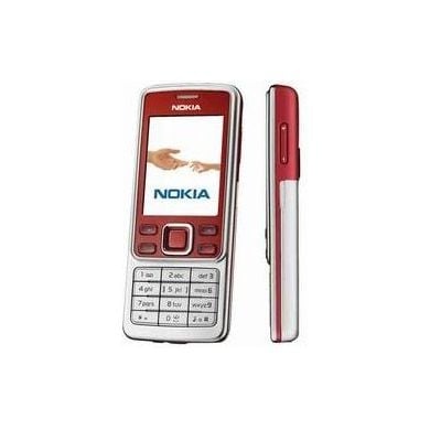 Predám výborný tlačitkový mobil Nokia 6300 RED
