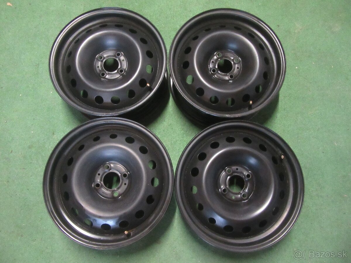 R16 plechové disky RENAULT DACIA rozteč 4x100 ET40