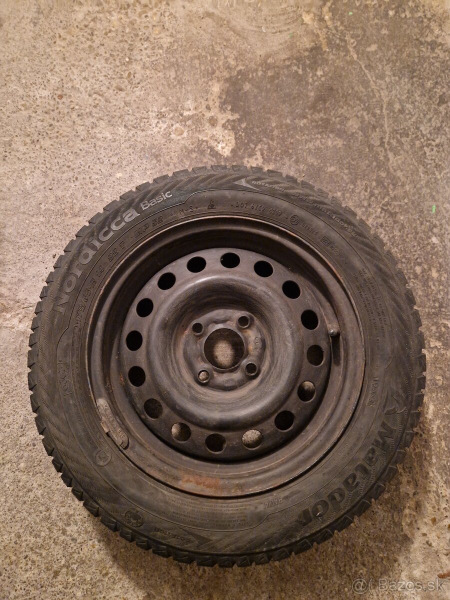 Plechove disky 4x100 r14 Renault clio