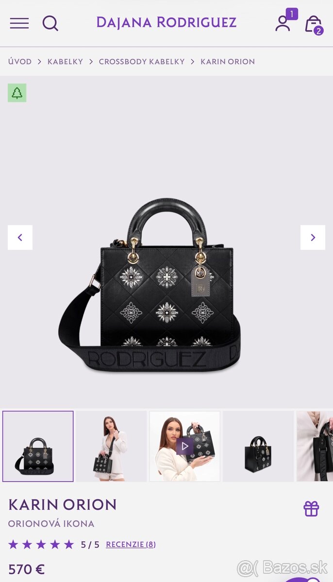 Kabelka Dajana Rodriguez Karin Orion neotvorena