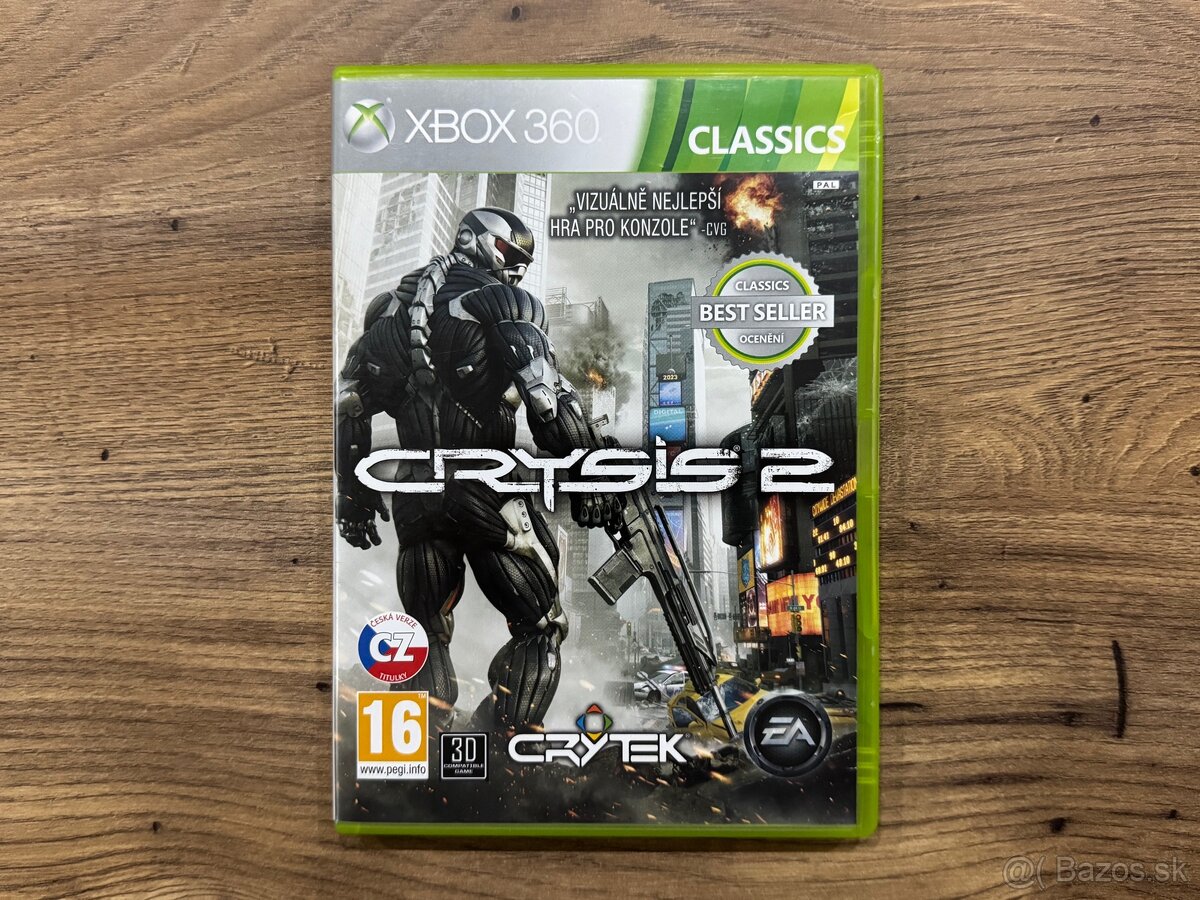 Hra XBOX 360 - Crysis 2 CZ