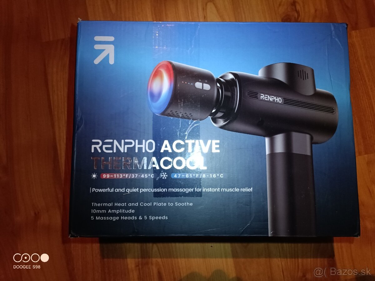 Masážna pištoľ Renpho Active Thermacool