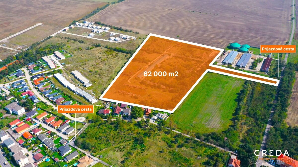 CREDA | predaj developerský stavebný pozemok, Hubice