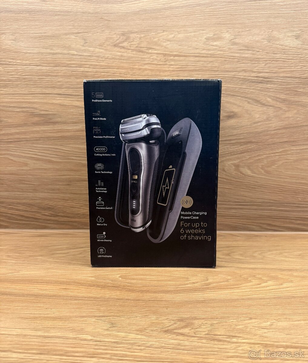 Braun Series 9 Pro+ PowerCase - holiaci strojček