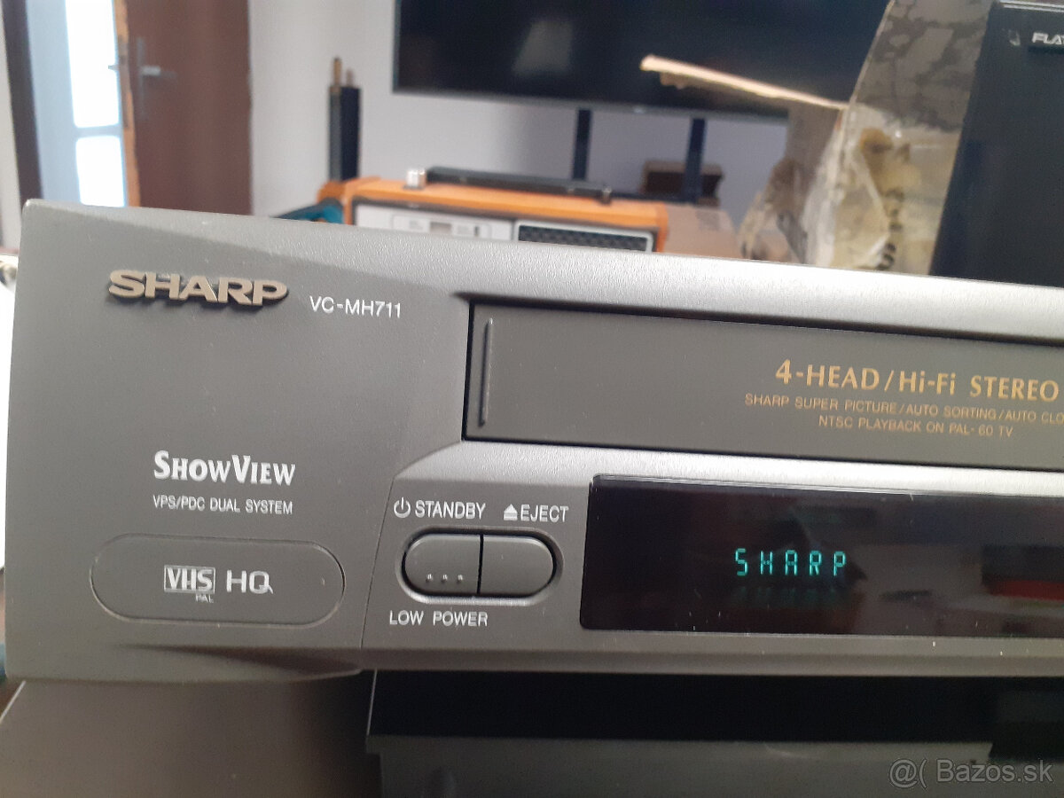 SHARP VC-MH 711 VHS hifi stereo 4 head