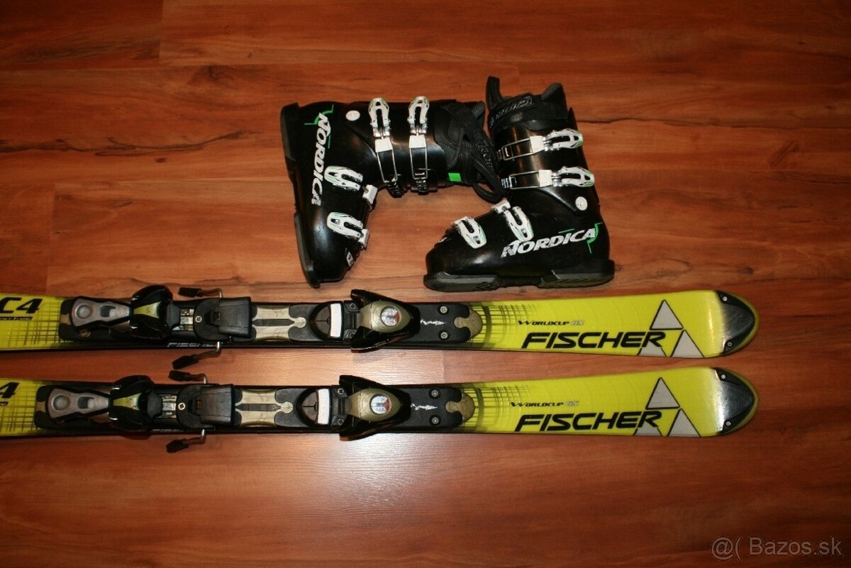 lyže Fischer 123 cm