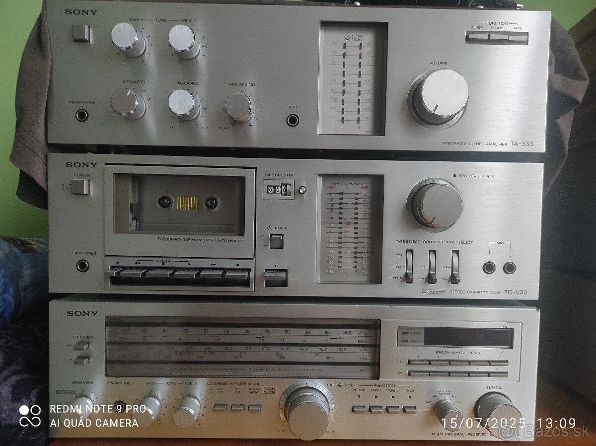 VINTAGE SONY 1970s SET TOP