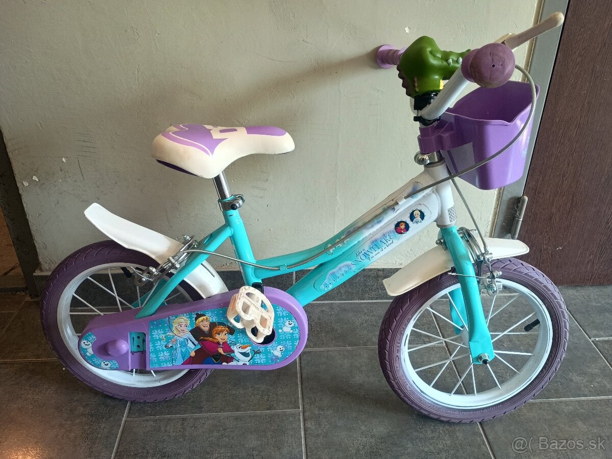 Detský bicykel. Veľkosť kolies 14