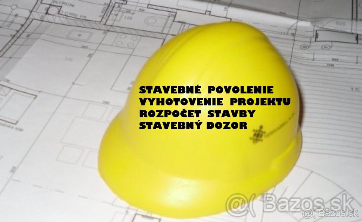 VYBAVÍM STAVEBNÉ POVOLENIE + STAVEBNÝ DOZOR - TN kraj