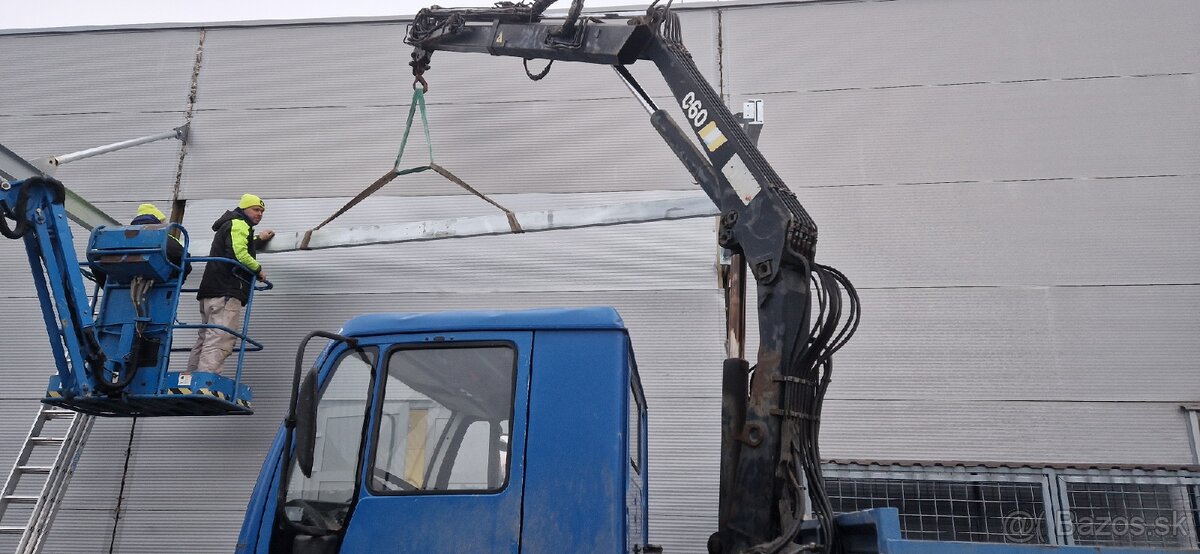 Prrprava hydraulickou rukou
