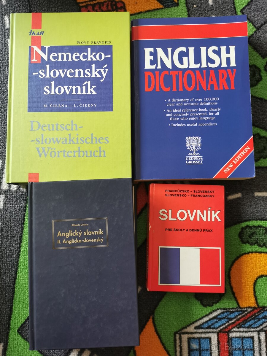 Slovníky ANG, Nem, FRS