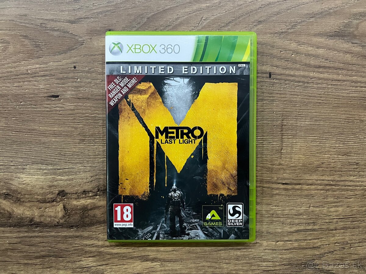 Metro Last Light CZ na Xbox 360