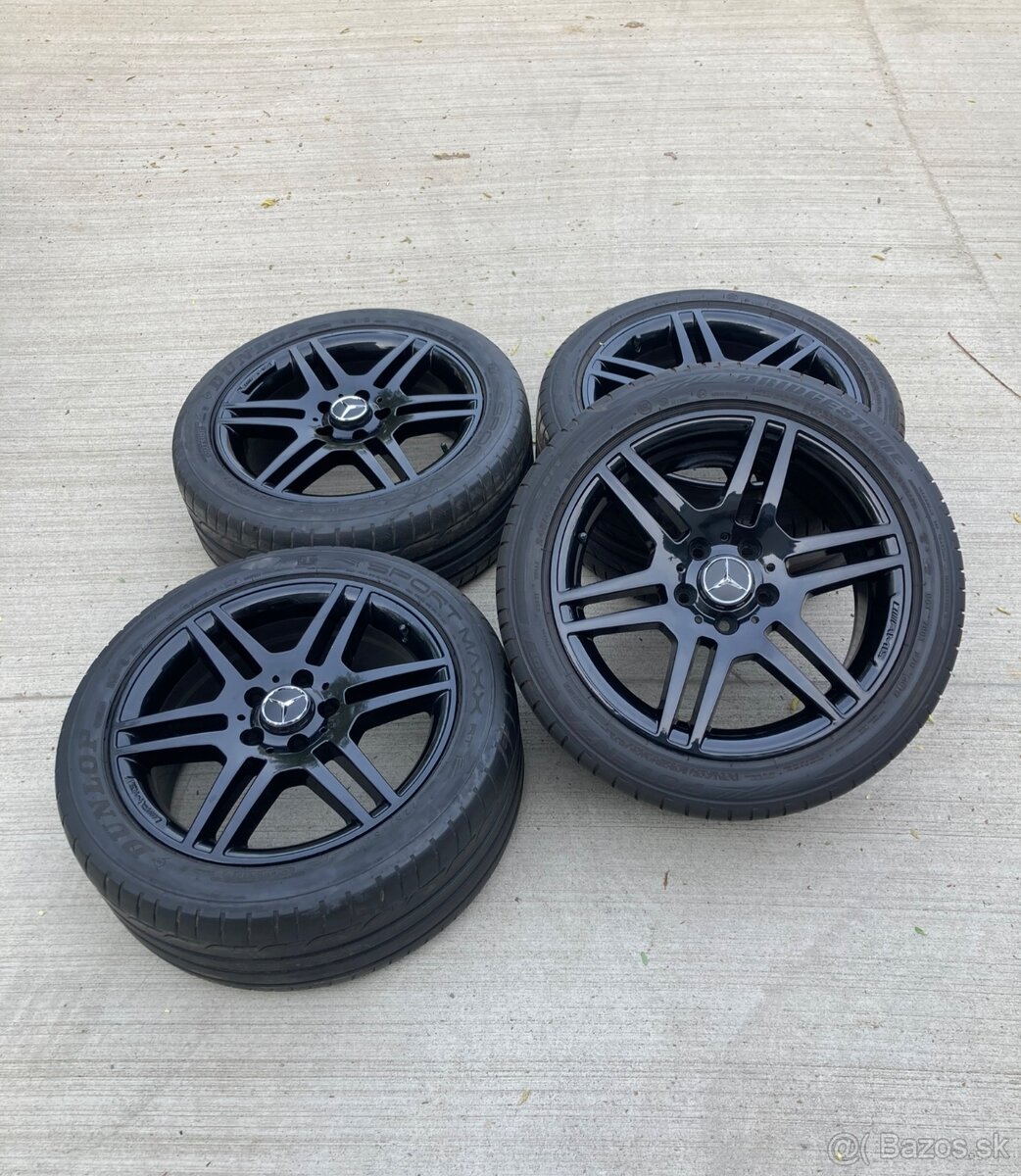 R17 5x112 Mercedes benz +letne gumy