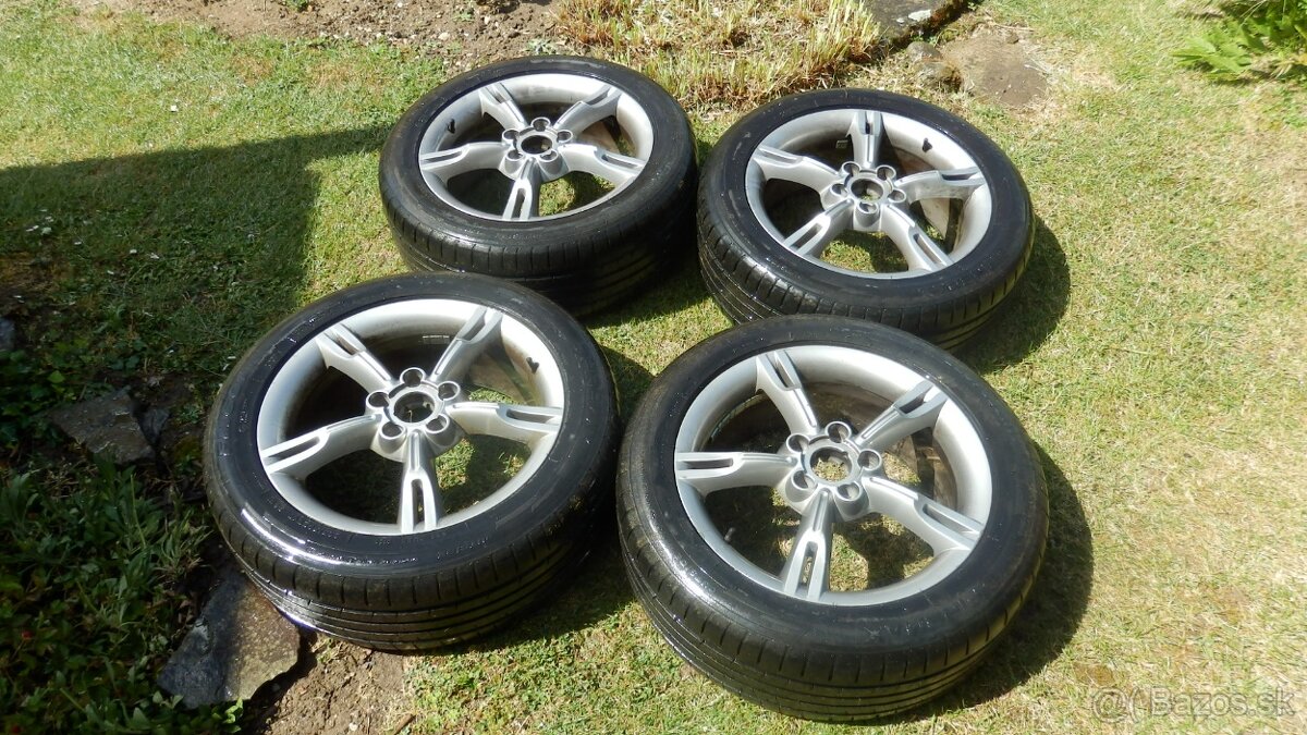 R17 5x112 ,7J ET54  seat leon FR, letne pneu. 225/50 R17