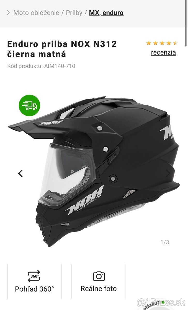 Predám prilbu