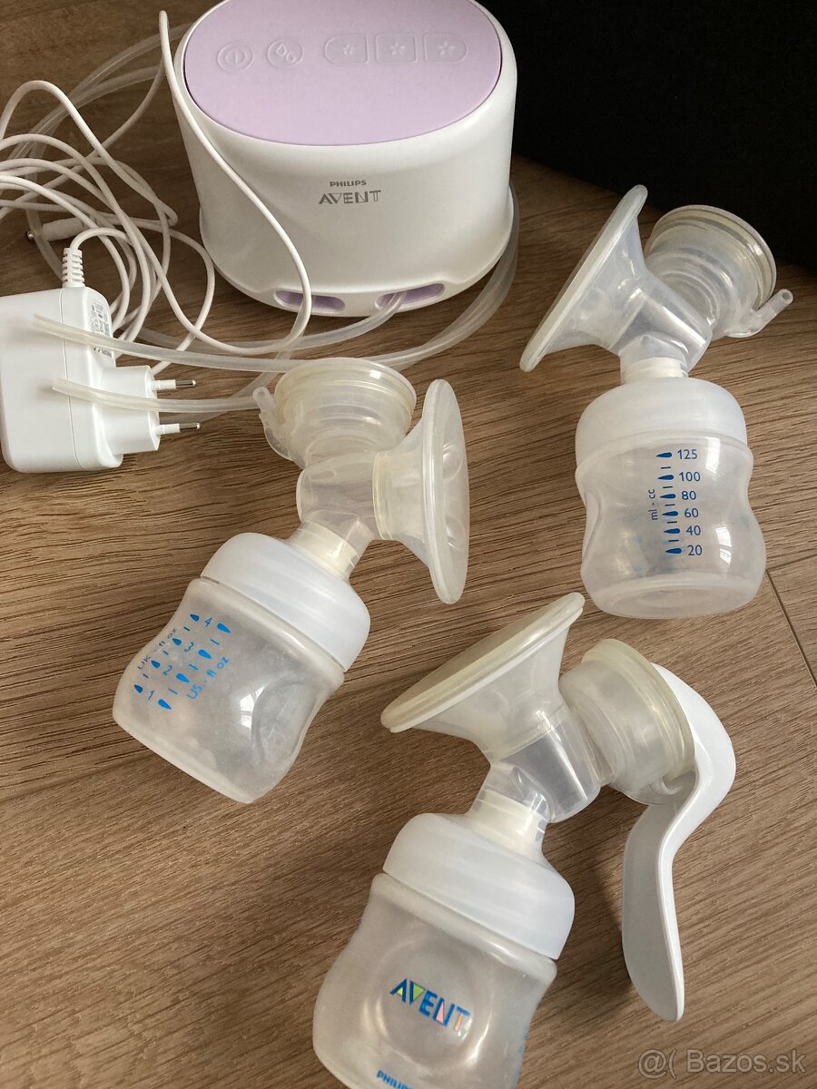 Dvojfazova elektrická odsávačka Philips Avent