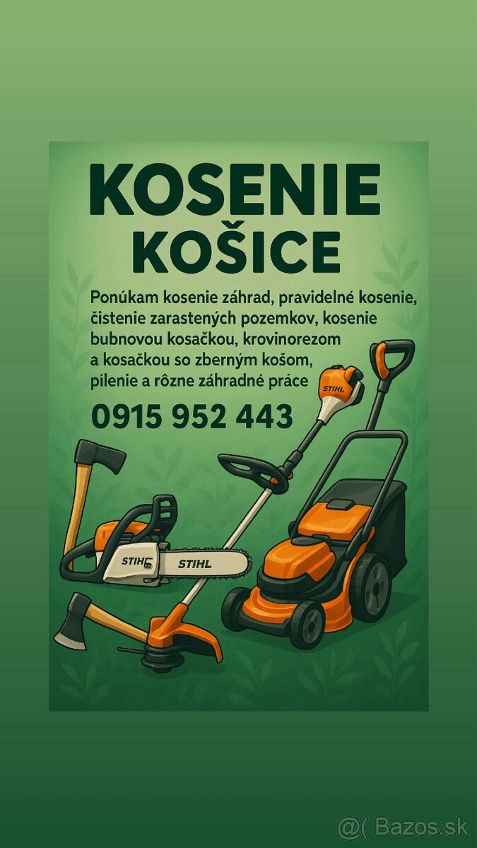 Kosenie Košice