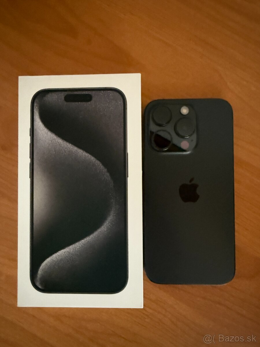 IPHONE 15 PRO, 256GB, TOP STAV