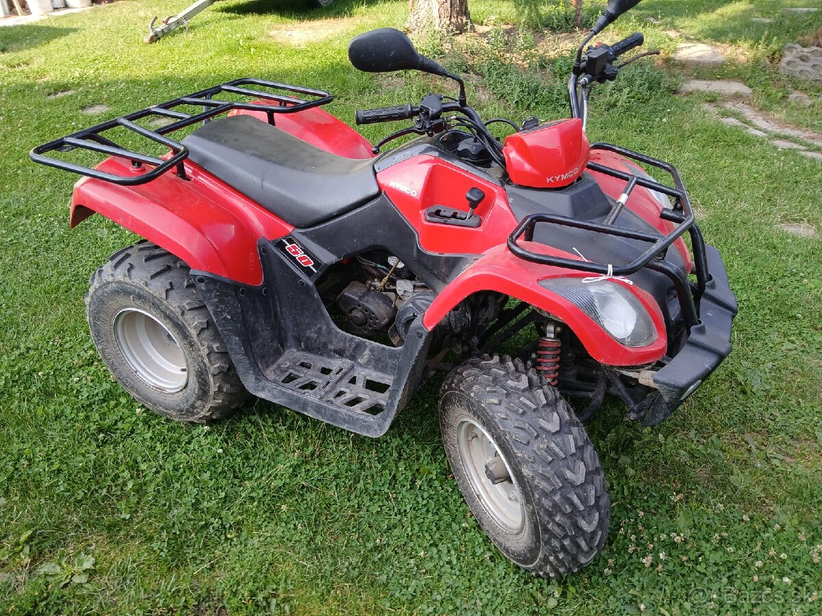 Predam stvorkolku Kymco 50 s TP