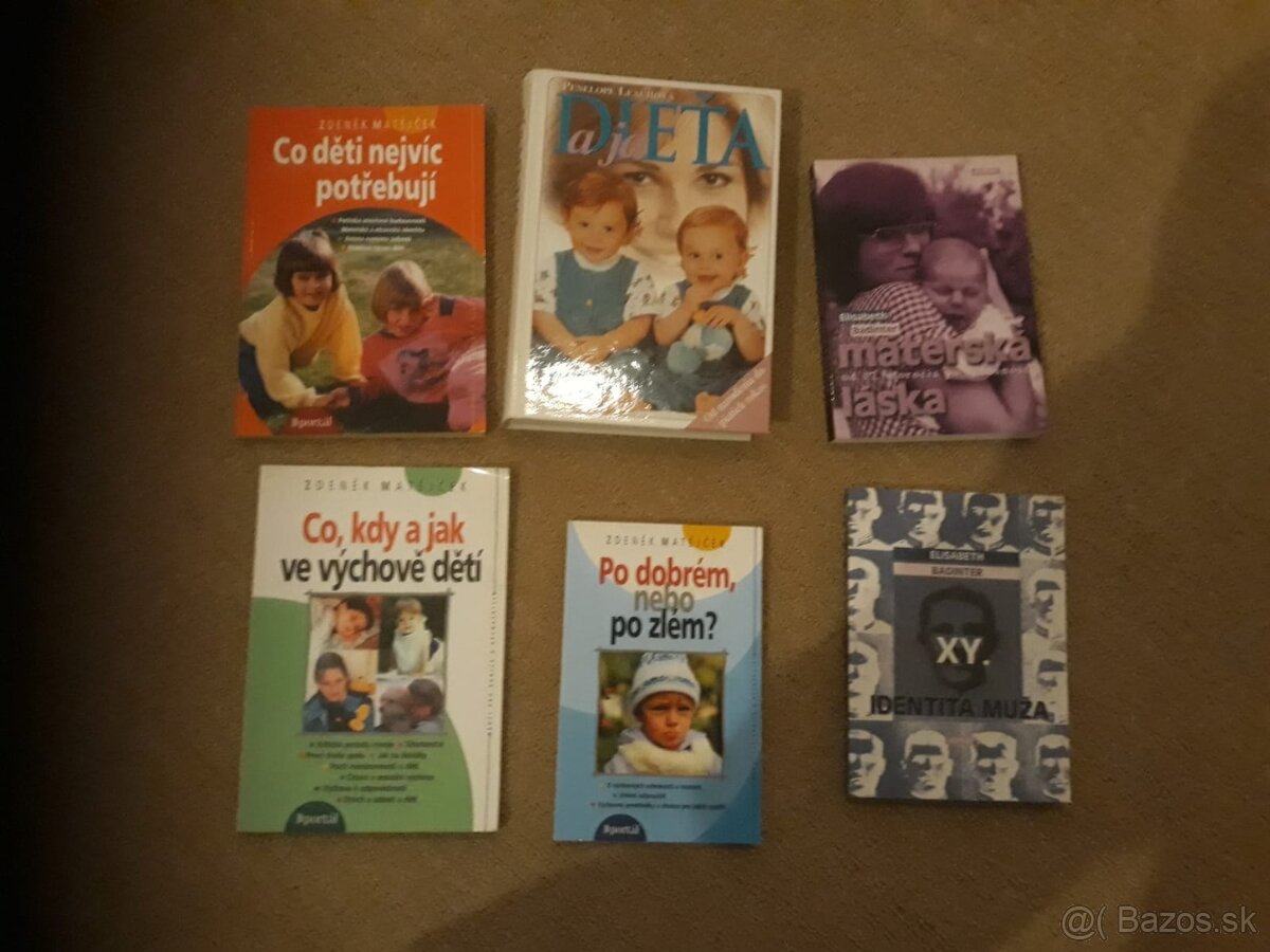 Psychologické knihy a knihy pre rodičov