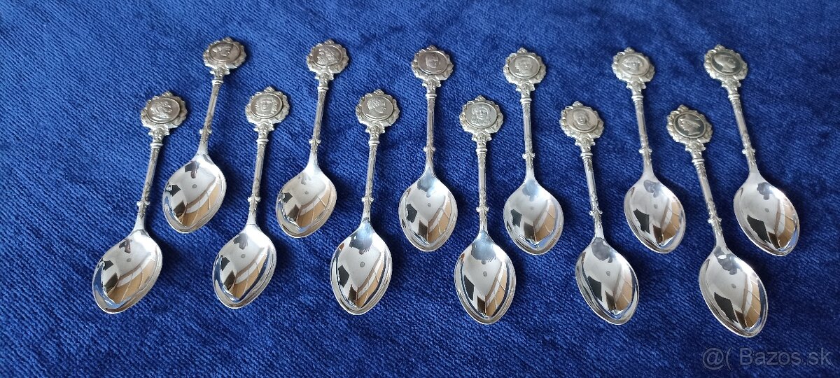 Investičné Striebro–zberateľská sada bohov Ríma-Londýn 1971