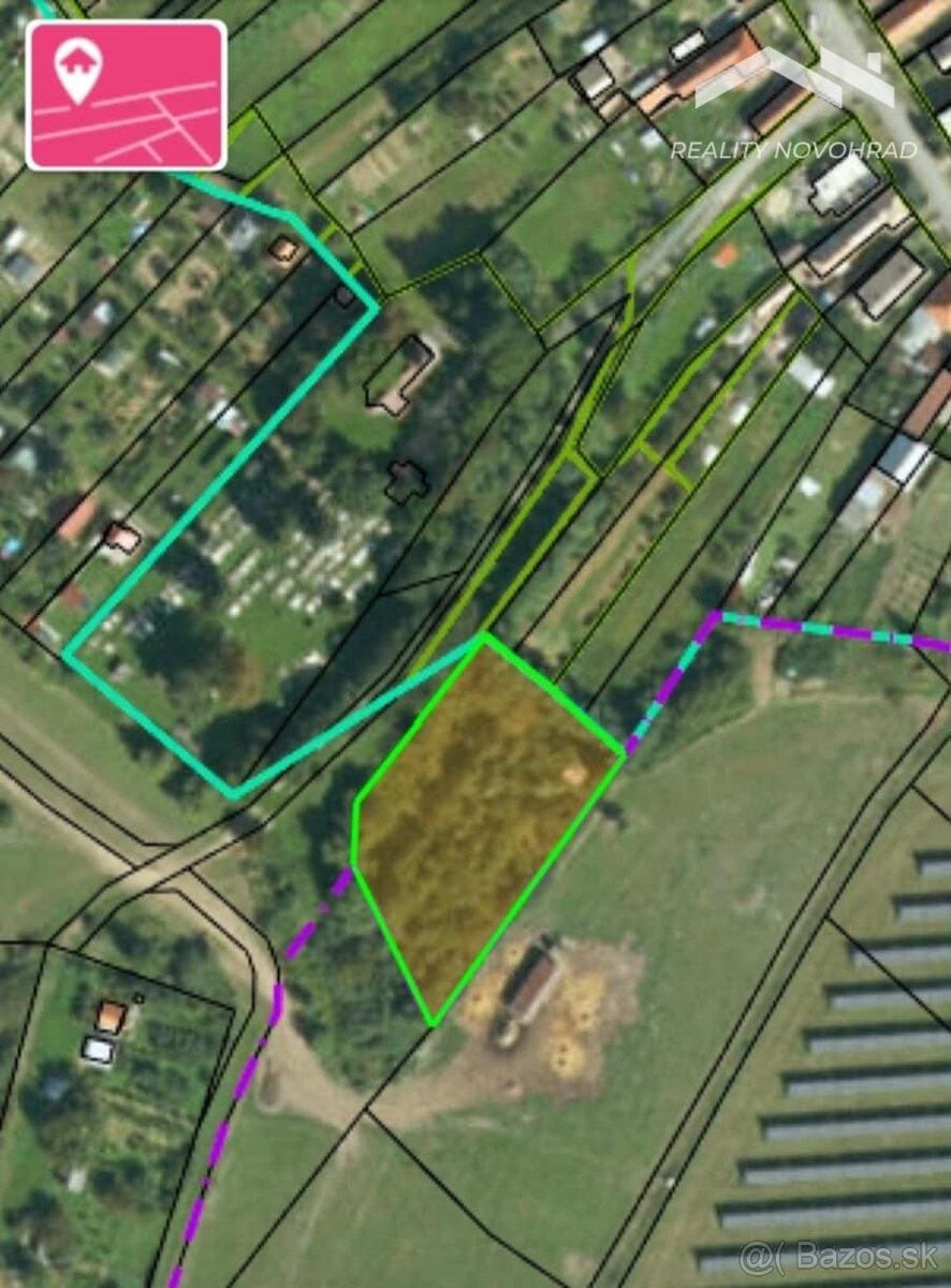 Pozemok s ovocným Sadom, s možnosťou Výstavby RD