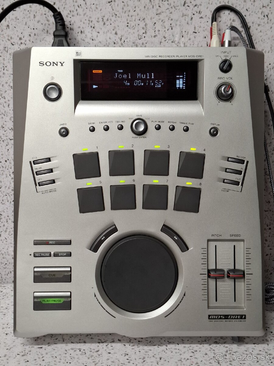 SONY MDS-DRE1 》MINIDISC 》rekordér/prehrávač minidiskov