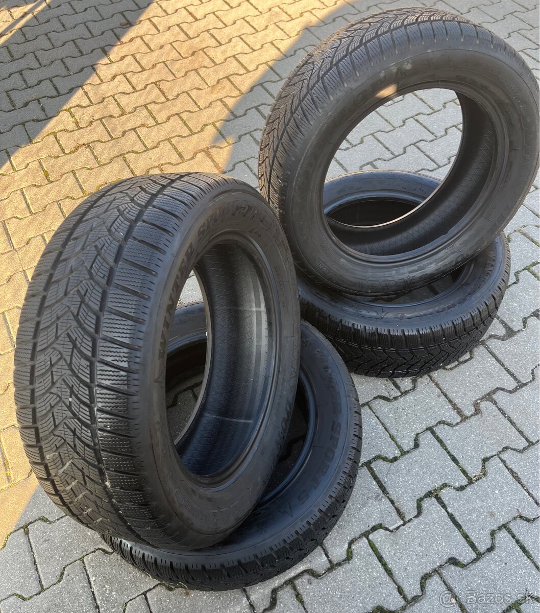 235/55 R17 Zimne Dunlop top stav