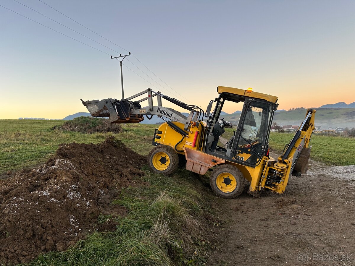 Palazzani PB 30 4x4 / traktorbáger , báger , minibáger 3,3t