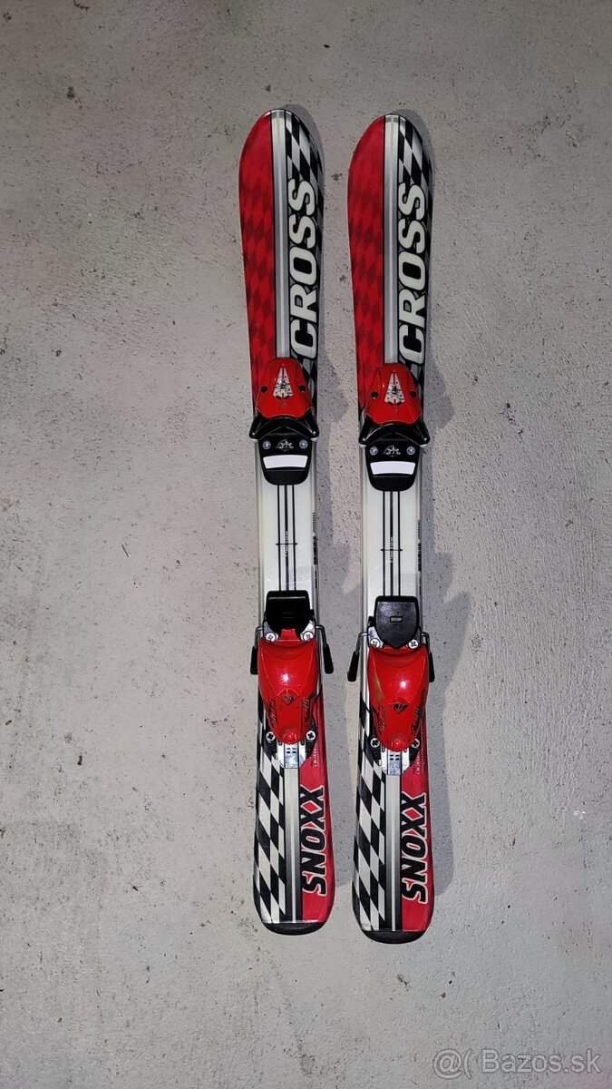 Lyže 90 cm + lyžiarky