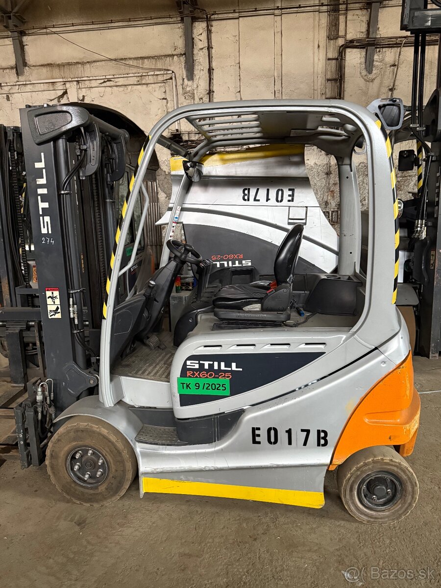 ✳️ El. vysokozdvižný vozík Still RX 60-25 s pozicionérem ✳️