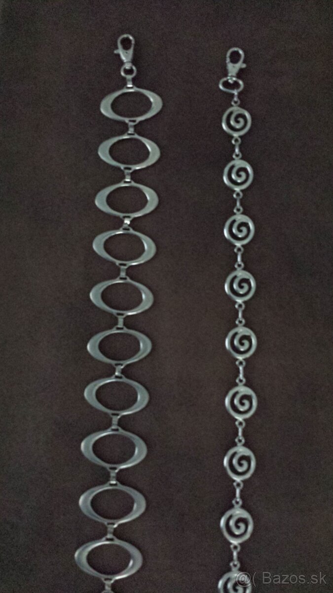 Ozdobné kovové opasky