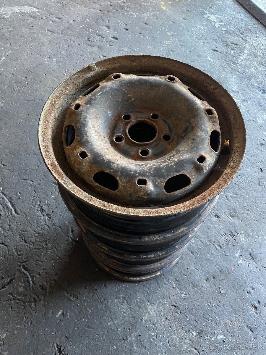 5x100 R14 plechové disky