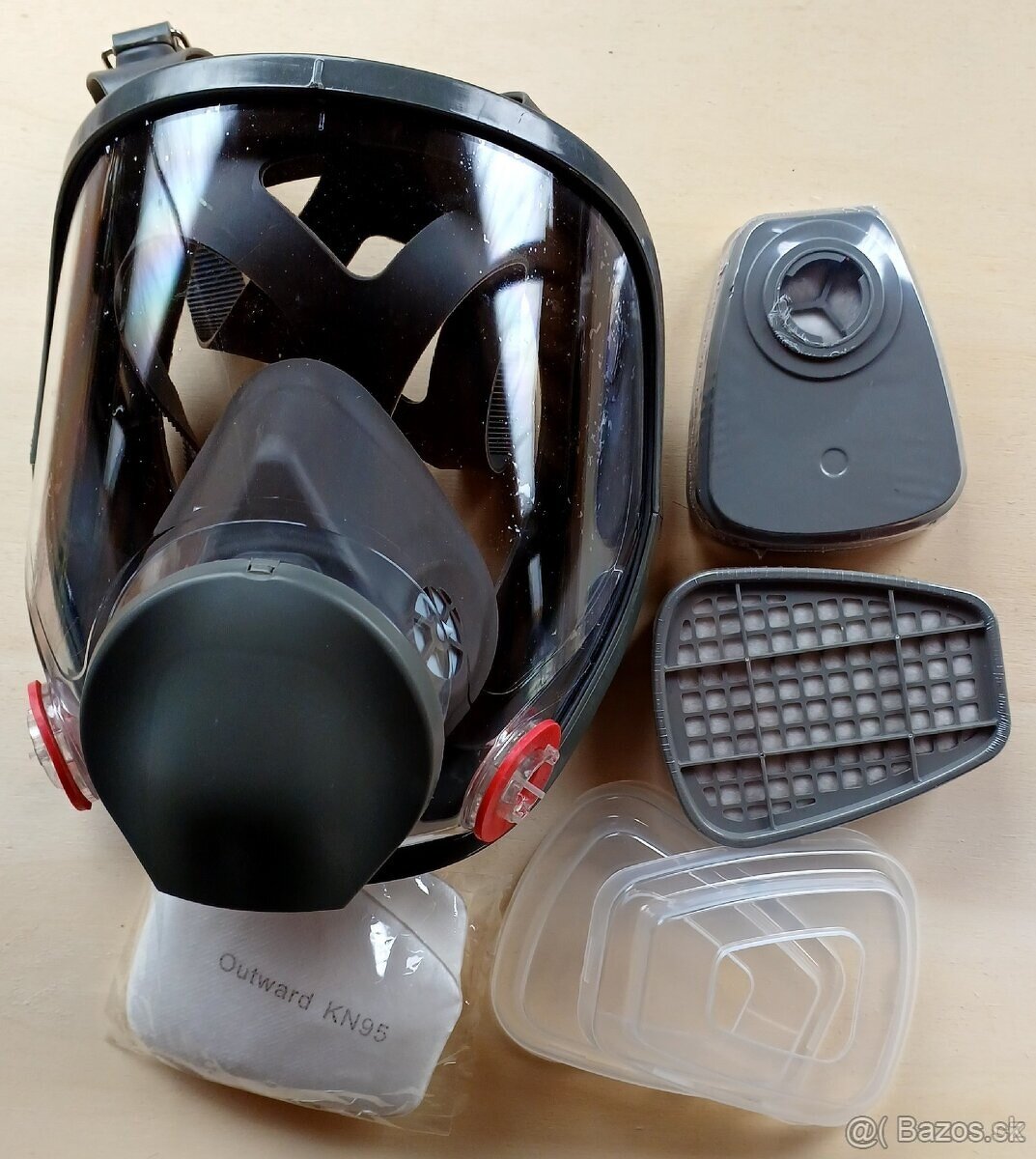 Celotvárová maska 3M + filtre