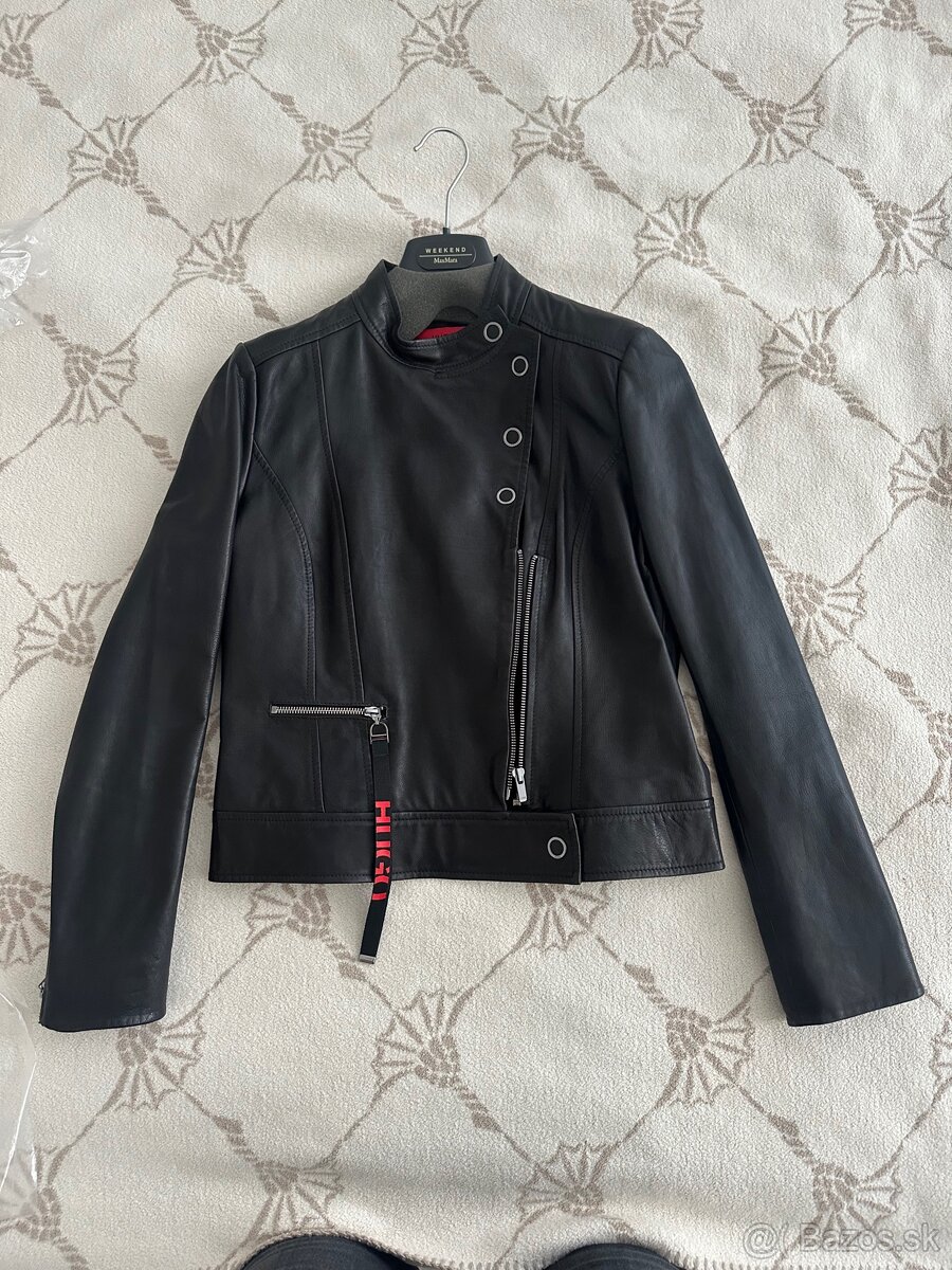 Nová HUGO BOSS koženná bunda