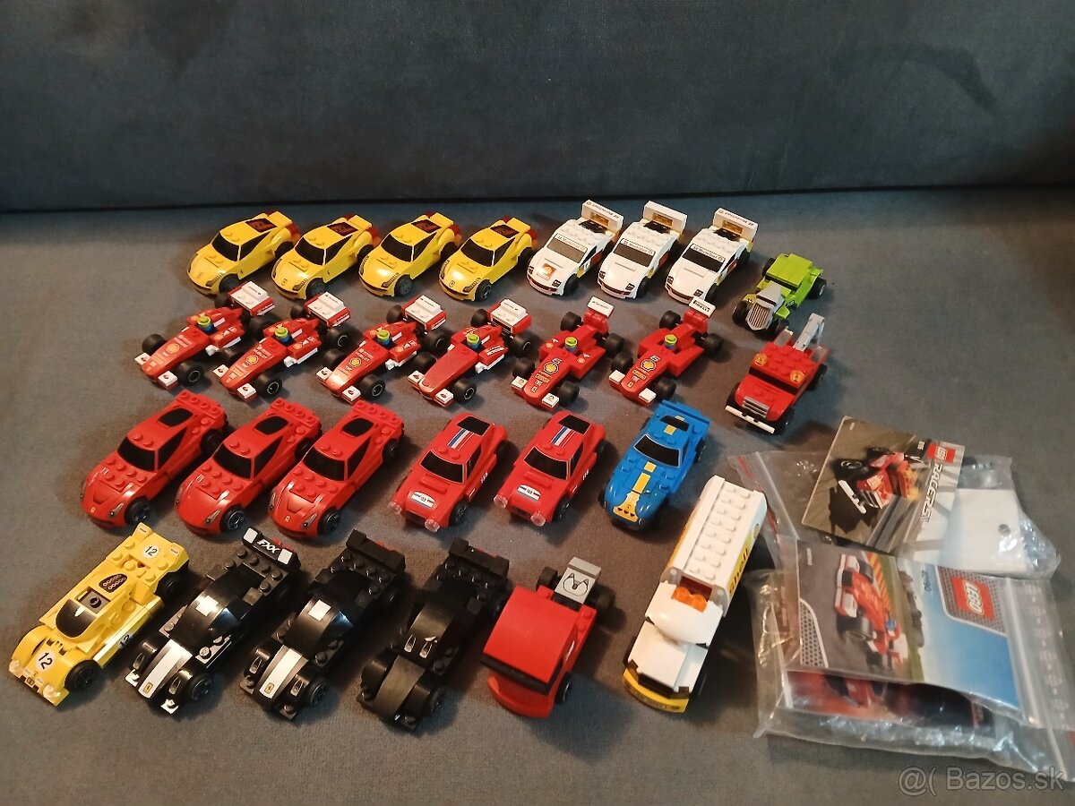 Predám 27 ks Lego autíčiek.