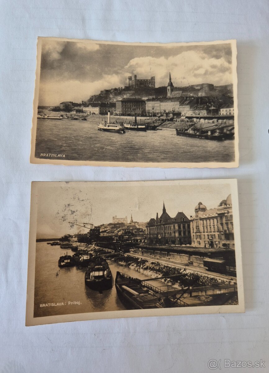 Pohľadnice Bratislava, ČSR