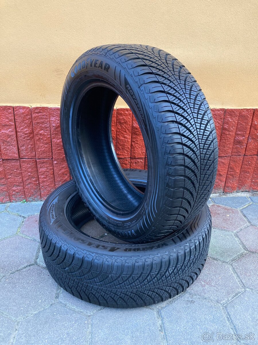 Celoročné pneu 205/55 r16 Goodyear 2 ks