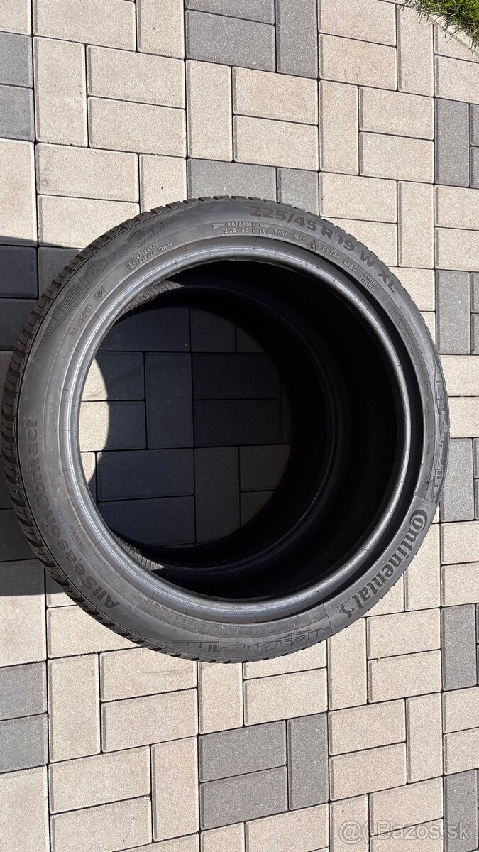 Continental allseasocontact 225/45 r19