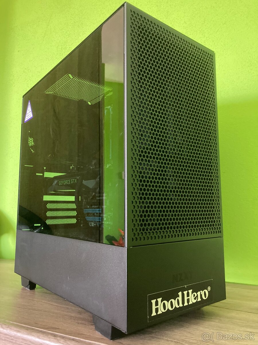 Herný počítač s GTX 1070-výborný stav