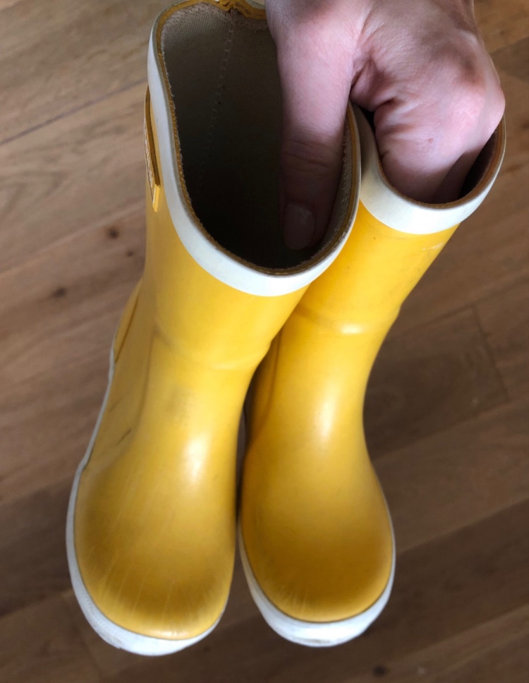 —————-Žlté unisex gumáky Bergstein 25, 3.50 E————